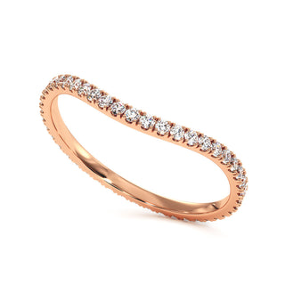 Alliance Diamants Wagram, diamants de laboratoire, or rose 18 carats — Maison Laveran Paris