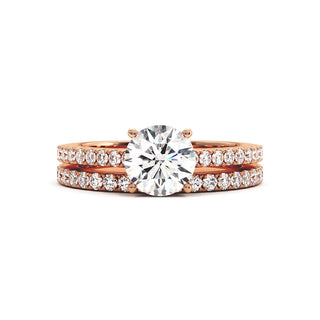 Alliance Vendôme, diamants de laboratoire, or rose 18 carats — Maison Laveran Paris