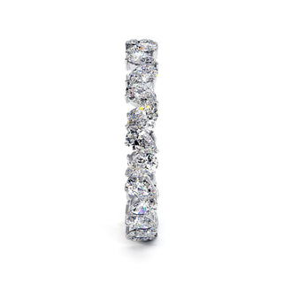Alliance Montaigne Diamants Poires, tour complet de diamants de laboratoire, or blanc 18 carats ou platine 950 — Maison Laveran Paris