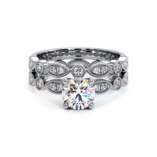 Bague Saint Honoré, diamants de laboratoire, or blanc 18 carats ou platine 950 — Maison Laveran Paris