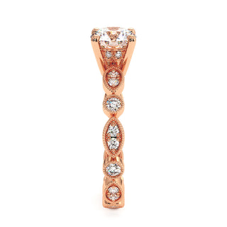 Bague Saint Honoré, diamants de laboratoire, or rose 18 carats — Maison Laveran Paris