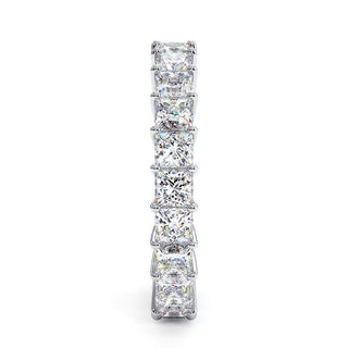 Alliance Montaigne Diamants Princesses, tour complet de diamants princesses de laboratoire, or blanc 18 carats ou platine 950 — Maison Laveran Paris