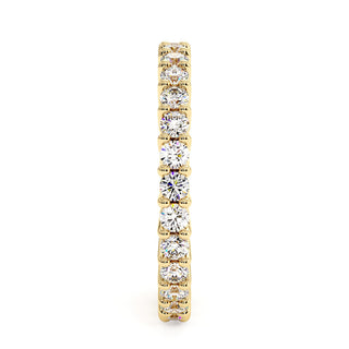 Alliance Montaigne Diamants Ronds, tour complet de diamants de laboratoire, or jaune 18 carats — Maison Laveran Paris
