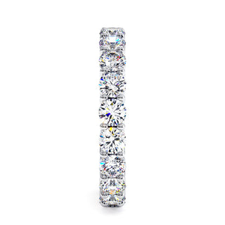Alliance Montaigne Diamants Ronds, tour complet de diamants de laboratoire, or blanc 18 carats ou platine 950 — Maison Laveran Paris