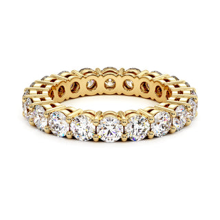 Alliance Montaigne Diamants Ronds, tour complet de diamants de laboratoire, or jaune 18 carats — Maison Laveran Paris