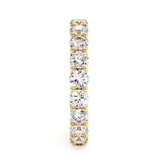 Alliance Montaigne Diamants Ronds, tour complet de diamants de laboratoire, or jaune 18 carats — Maison Laveran Paris