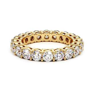Alliance Montaigne Diamants Ronds, tour complet de diamants de laboratoire, or jaune 18 carats — Maison Laveran Paris
