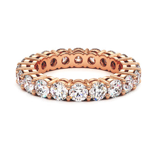 Alliance Montaigne Diamants Ronds, tour complet de diamants de laboratoire, or rose 18 carats — Maison Laveran Paris