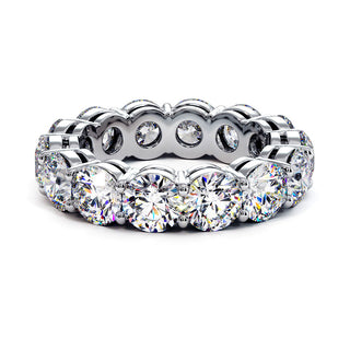 Alliance Montaigne Diamants Ronds, tour complet de diamants de laboratoire, or blanc 18 carats ou platine 950 — Maison Laveran Paris