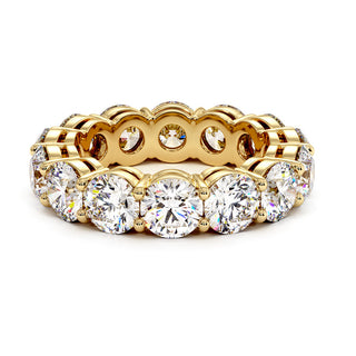 Alliance Montaigne Diamants Ronds, tour complet de diamants de laboratoire, or jaune 18 carats — Maison Laveran Paris