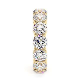Alliance Montaigne Diamants Ronds, tour complet de diamants de laboratoire, or jaune 18 carats — Maison Laveran Paris