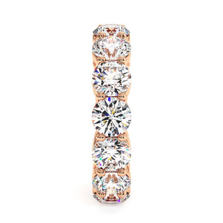 Alliance Montaigne Diamants Ronds, tour complet de diamants de laboratoire, or rose 18 carats — Maison Laveran Paris