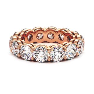 Alliance Montaigne Diamants Ronds, tour complet de diamants de laboratoire, or rose 18 carats — Maison Laveran Paris