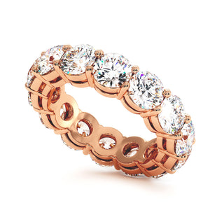 Alliance Montaigne Diamants Ronds, tour complet de diamants de laboratoire, or rose 18 carats — Maison Laveran Paris