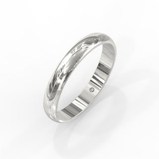 Alliance Homme Demi Jonc Prestige