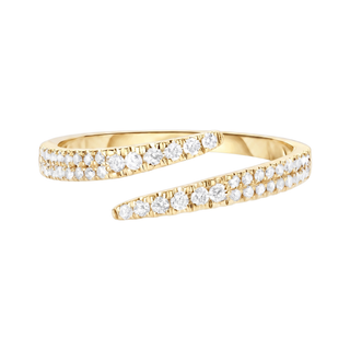 Bague Galliera, diamants de laboratoire, or jaune 18 carats — Maison Laveran Paris