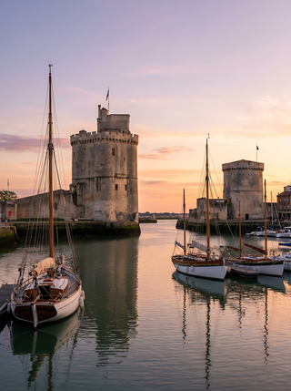 Le Vieux-Port de La Rochelle et ses tours